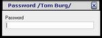 password dialog